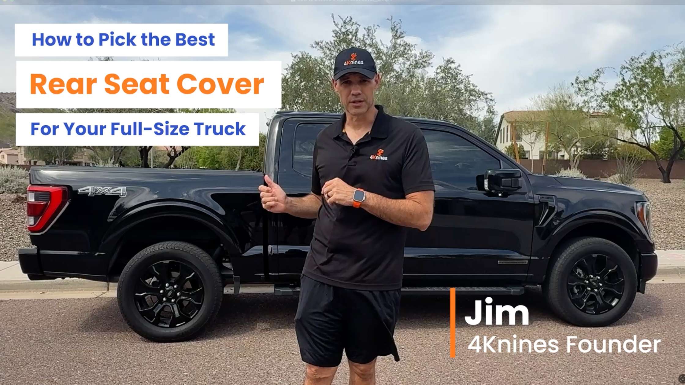 Choosing the Right Rear Truck Seat Cover for Your Dog