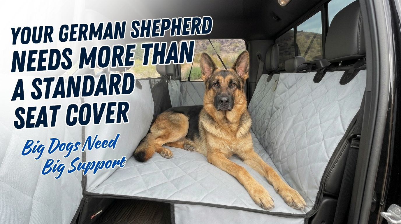 Most Durable Dog Seat Cover for a German Shepherd or Husky
