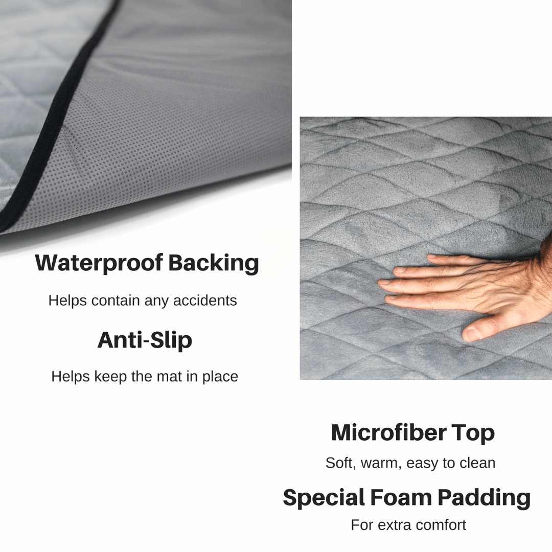 Crate Mat / Travel Bed features