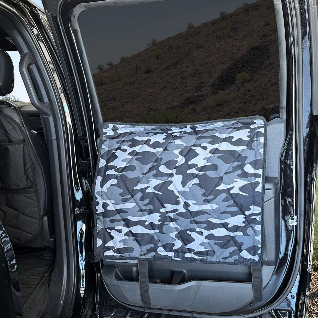 4Knines Car Door Covers That Stay In Place Large Camo