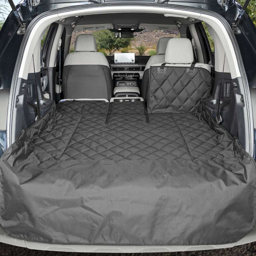 4Knines SUV Cargo Liner for Fold Down Seats Black