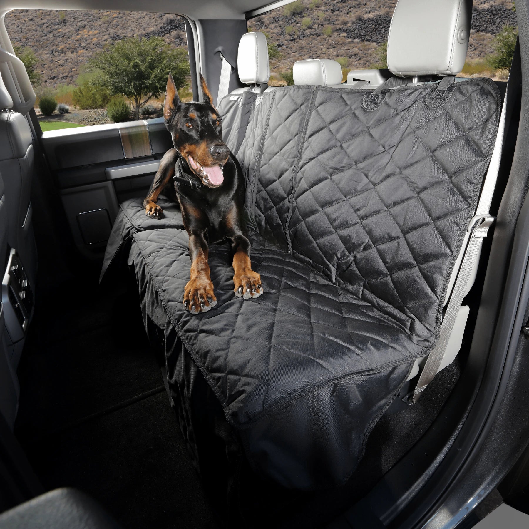 4Knines Crew Cab Rear Seat Cover with Hammock - Seat Cover for pickup trucks