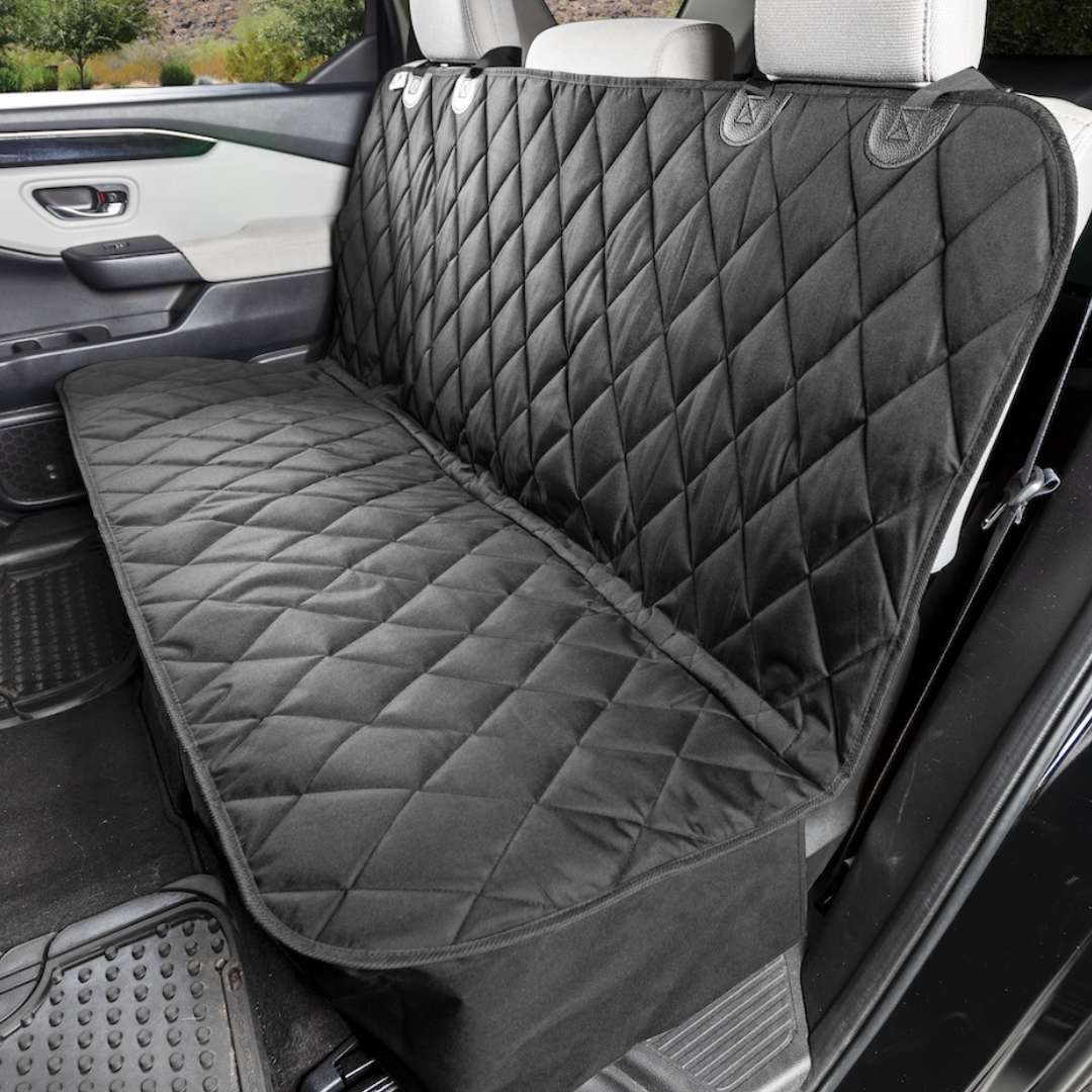 4Knines Fitted Rear Seat Cover without hammock Black
