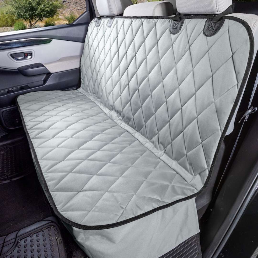4Knines Fitted Rear Seat Cover without hammock Grey