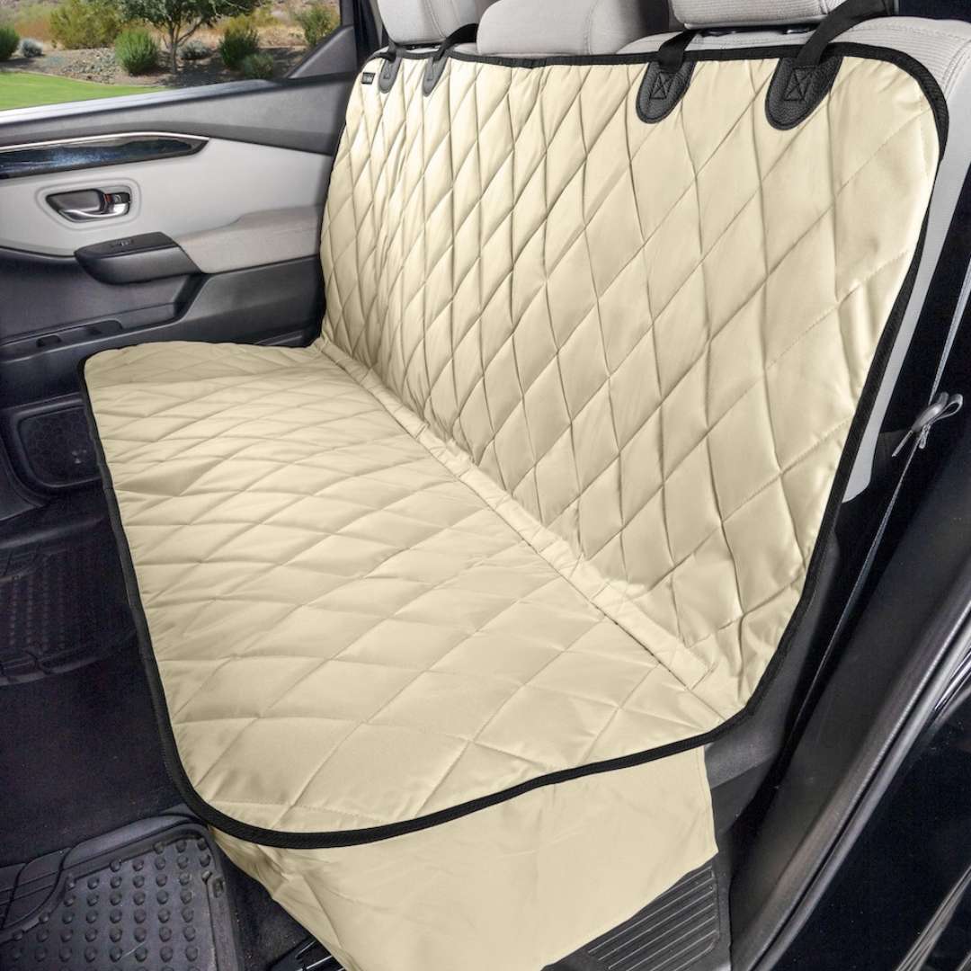 4Knines Fitted Rear Seat Cover without hammock Tan