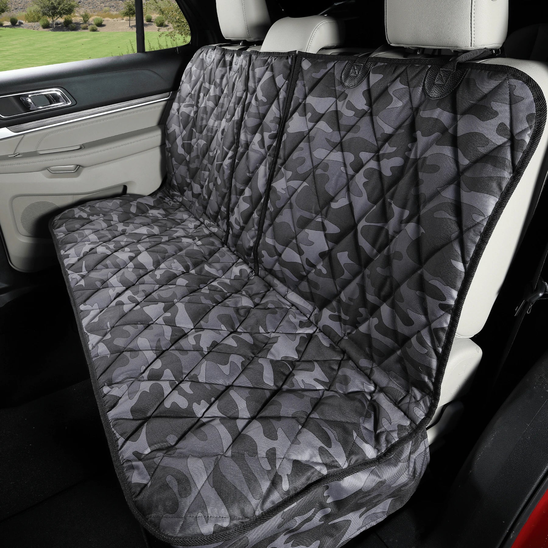 Rear Seat Cover for Fold Down Seats - No Hammock Camo