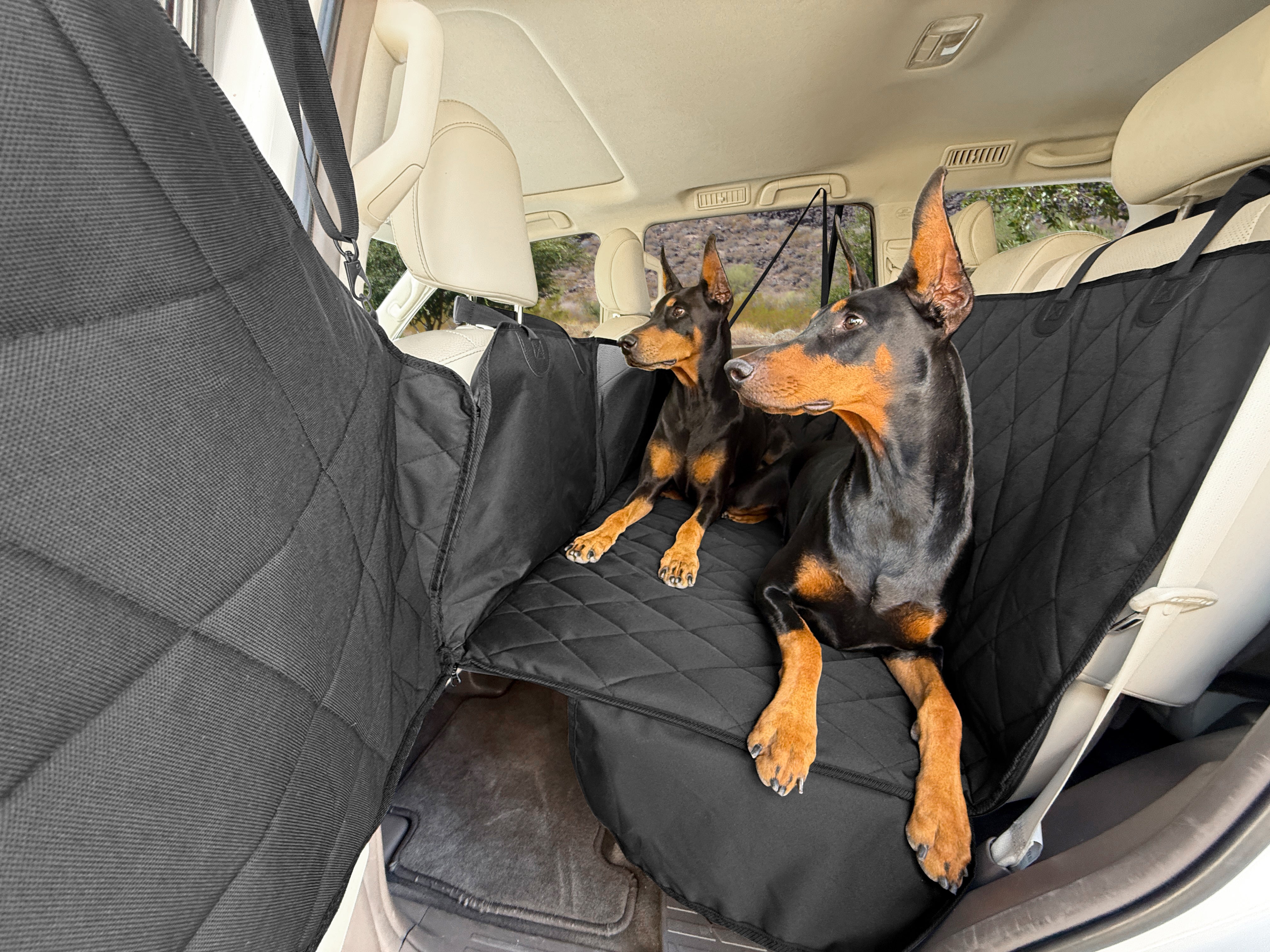 https://shop4kninefinds.com/products/4knines-hard-bottom-extender-car-seat-cover-for-dogs-regular - dog car seat hammock