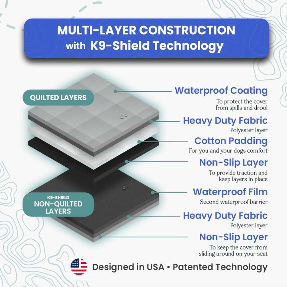 K9 Shield® multi layer constructin 
