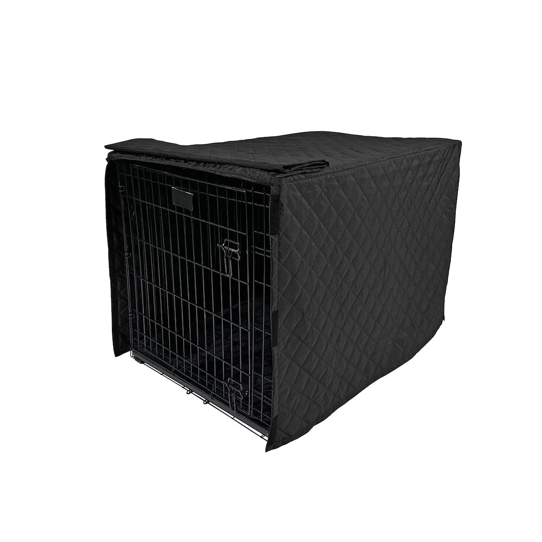 4Knines Dog Crate Kennel Cover Black
