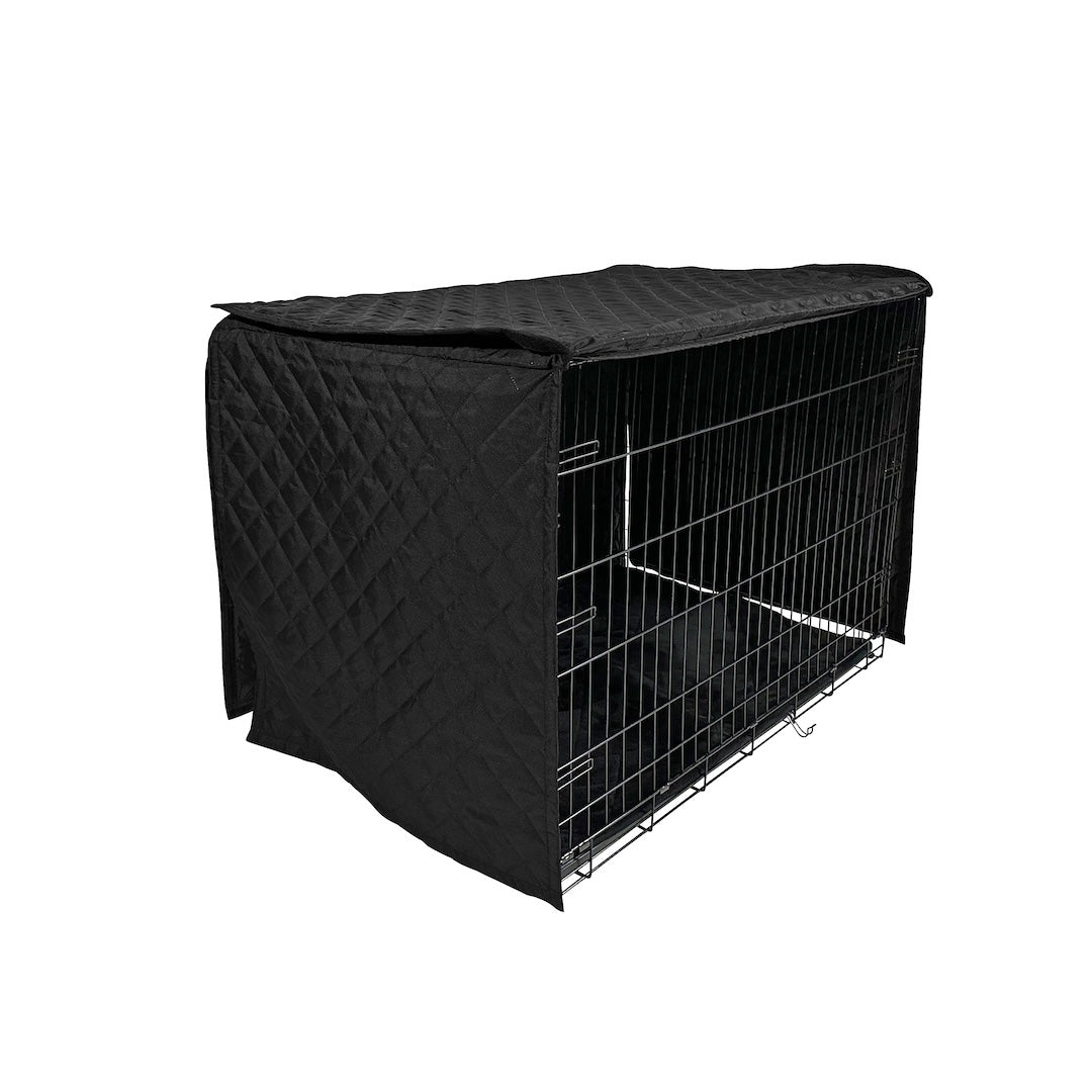 4Knines Dog Crate Kennel Cover Black
