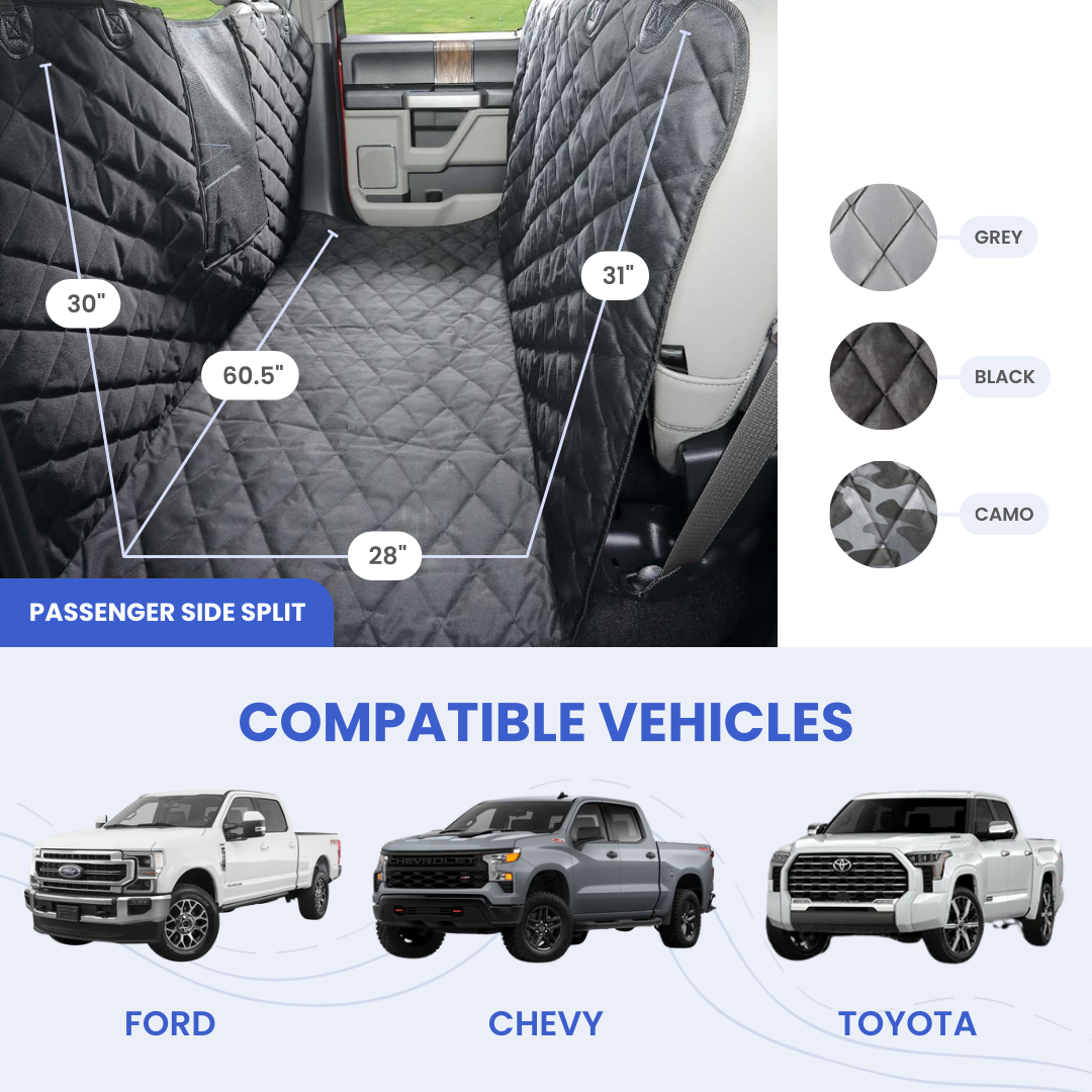 Floor Hammock for Crew Cab Trucks measurements compatible vehicles