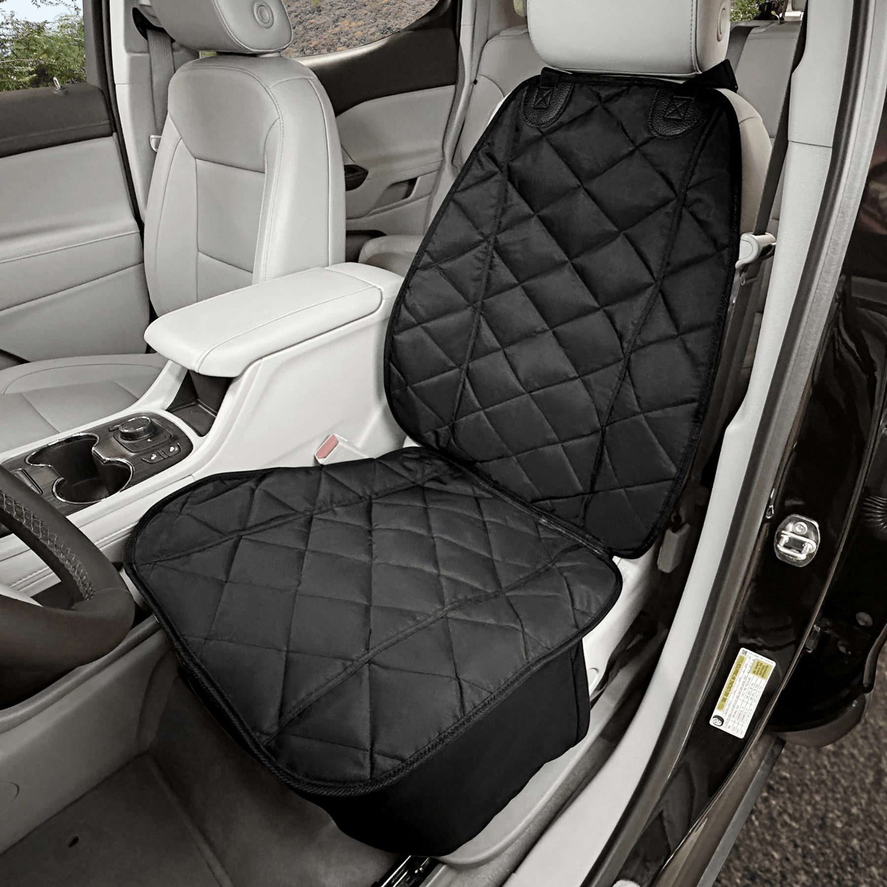 Canvas truck seat cover