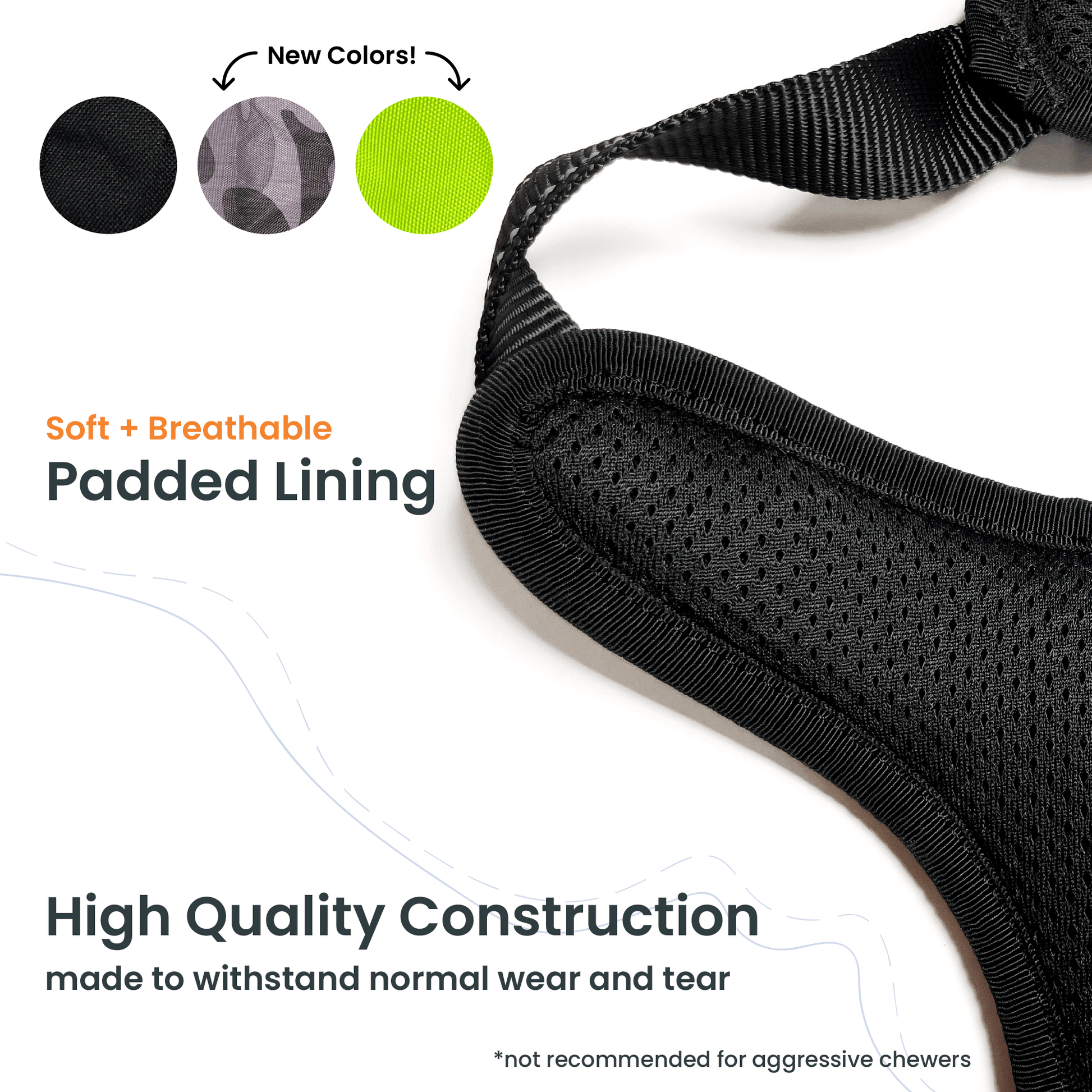 4Knines Dog Harness features colors