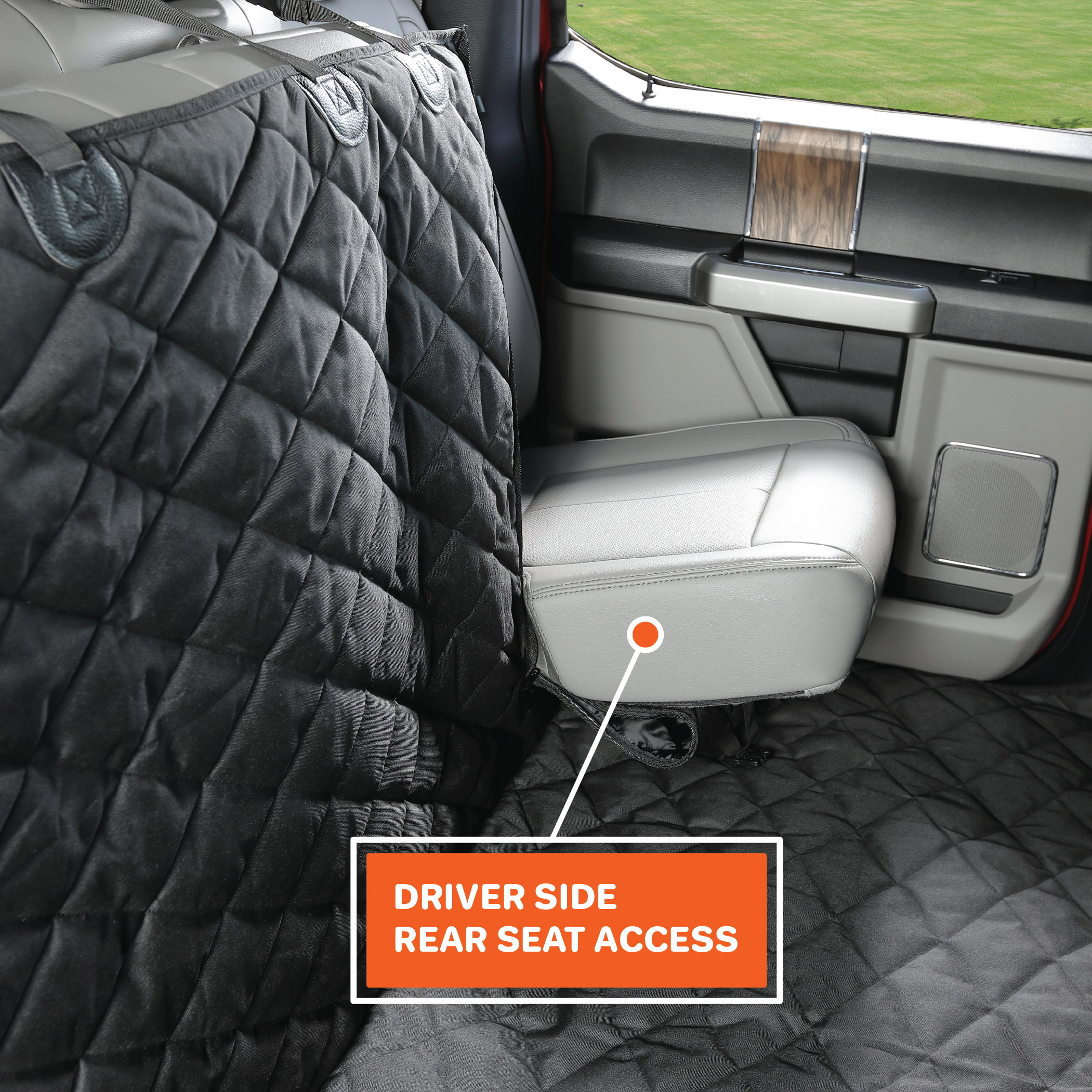 4Knines Floor Hammock for Crew Cab Trucks features