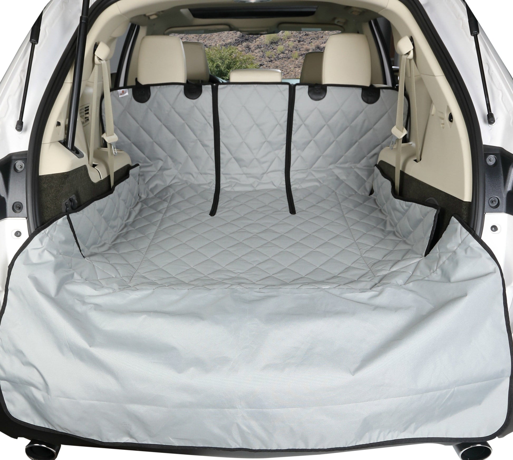SUV Cargo Liner for Fold Down Seats - XL Grey